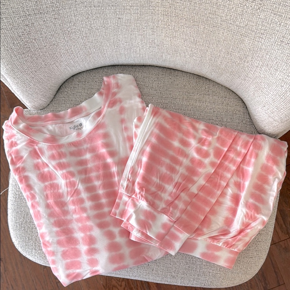 Women’s Kyte BABY Crepe Riptide Long Sleeve and Pants Pajama Set